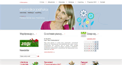 Desktop Screenshot of dominikajasinska.pl